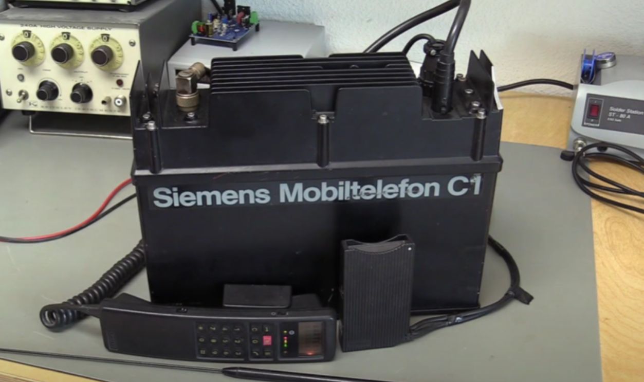 Siemens Mobiltelefon C1 (1985)