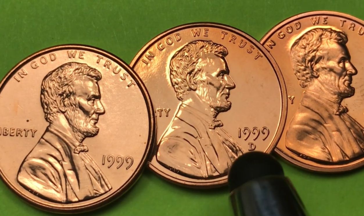 1998, 1999, 2000 Wide AM Cents (USA)