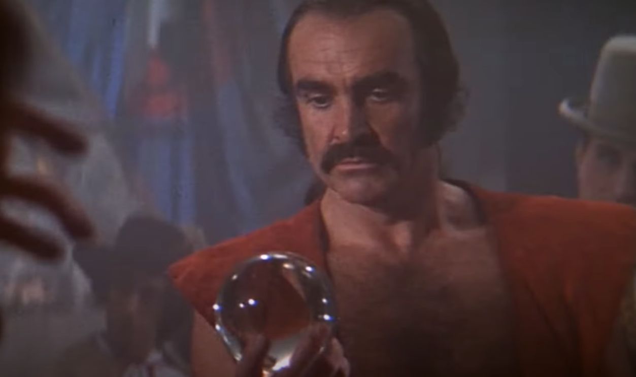 Screenshot from Zardoz (1974)
