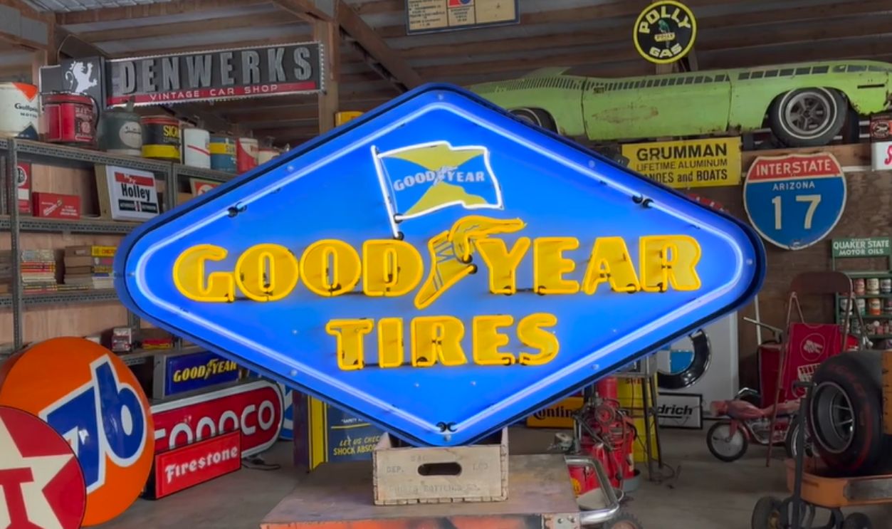 Goodyear Tires Neon Signs