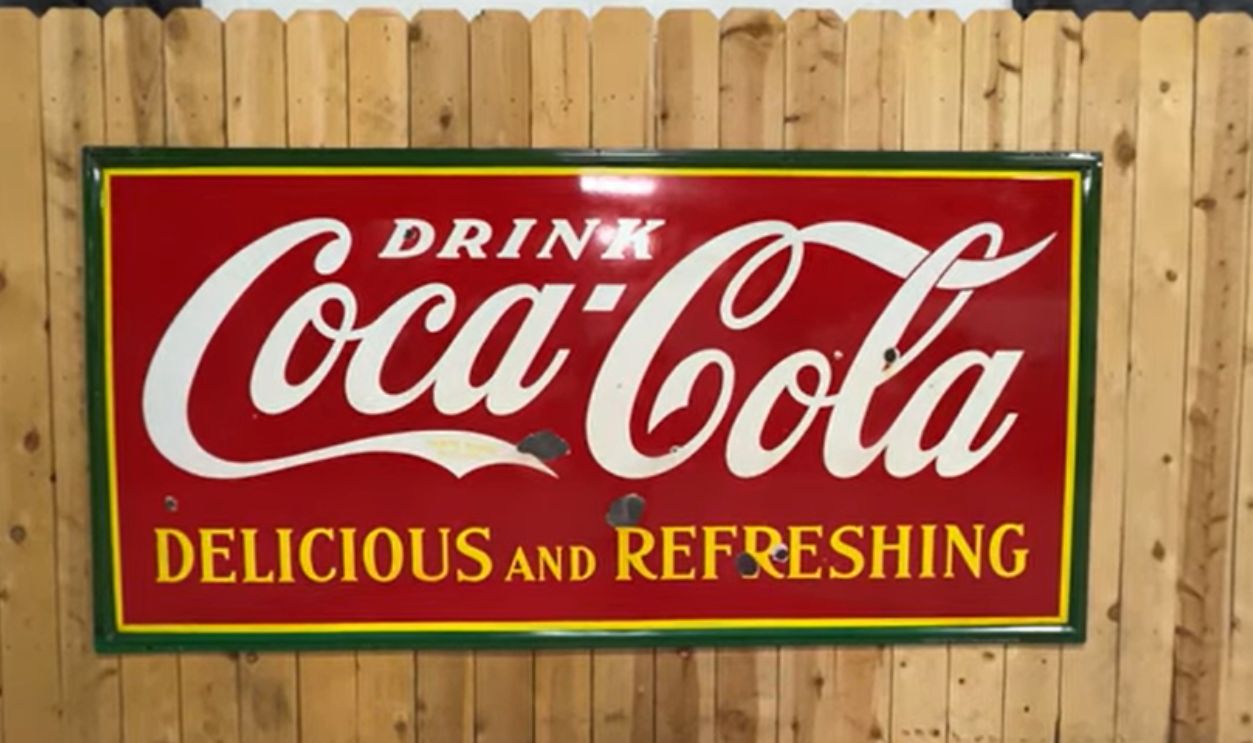 Coca-Cola Porcelain Signs