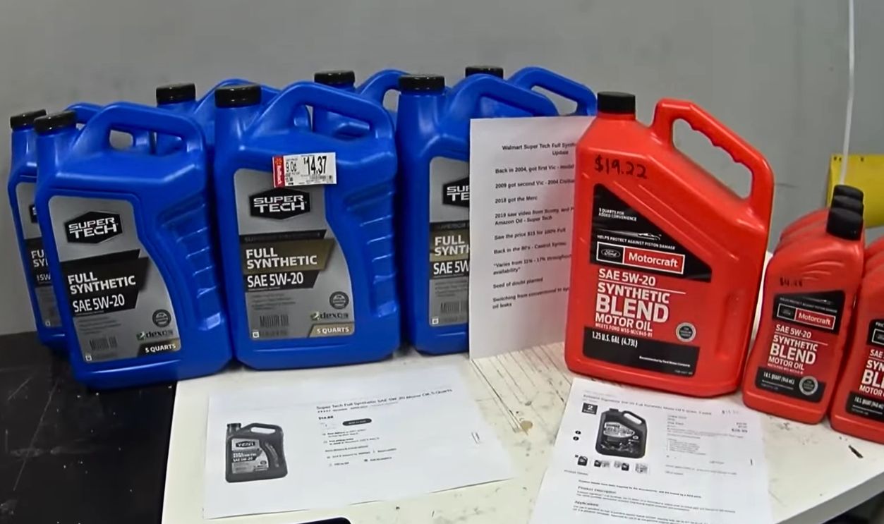 Walmart's Motor Oil