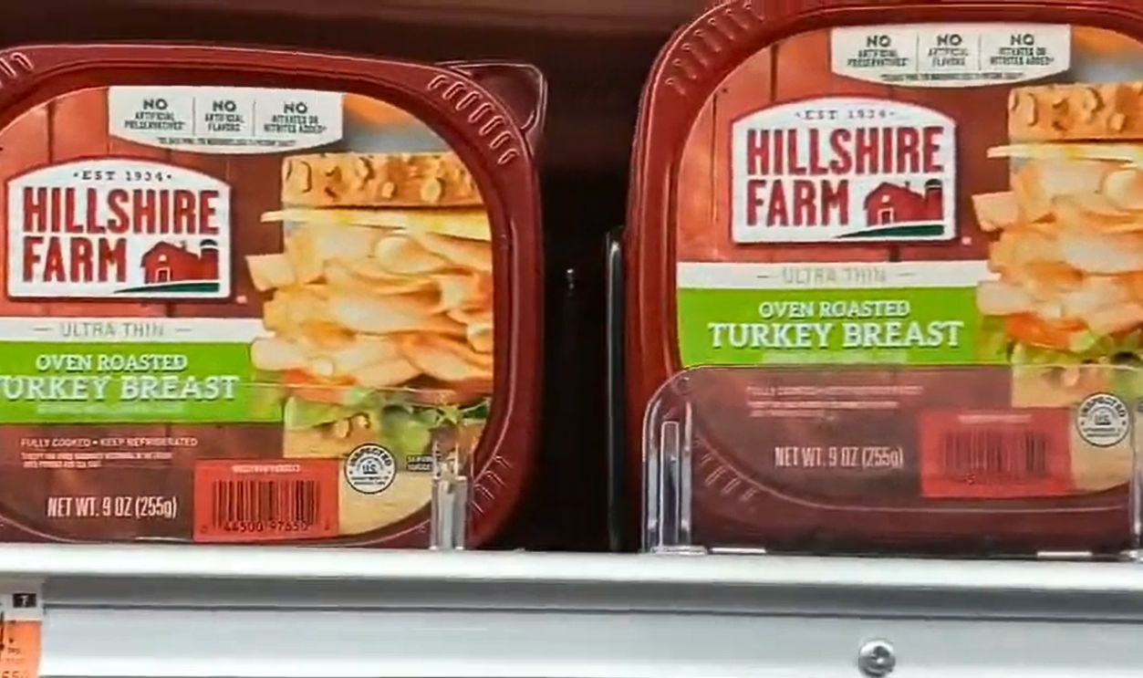 Walmart's Deli meat packages 