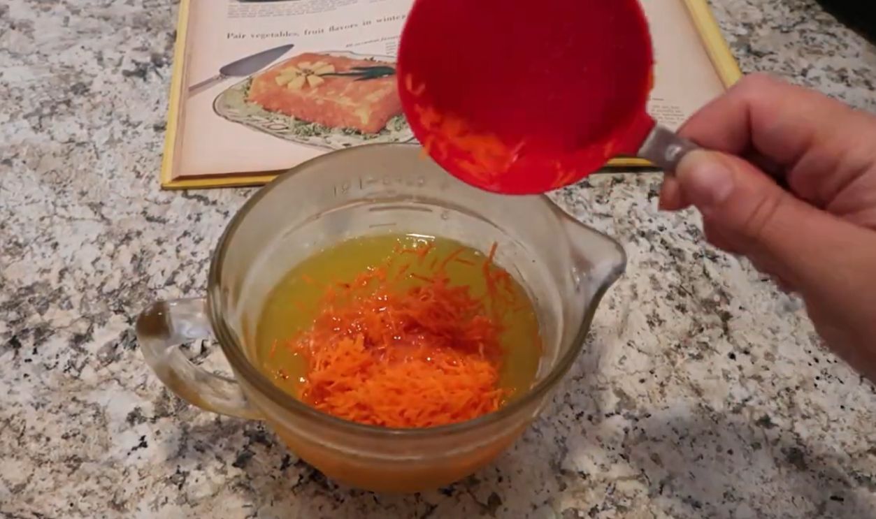 Gelatin Molds with Veggies, Yes, Really