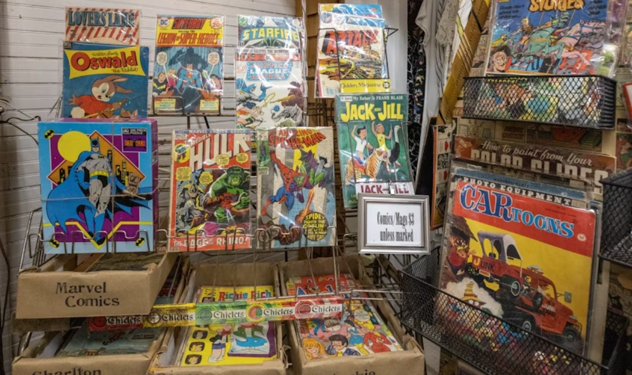 Comic Books by the Checkout