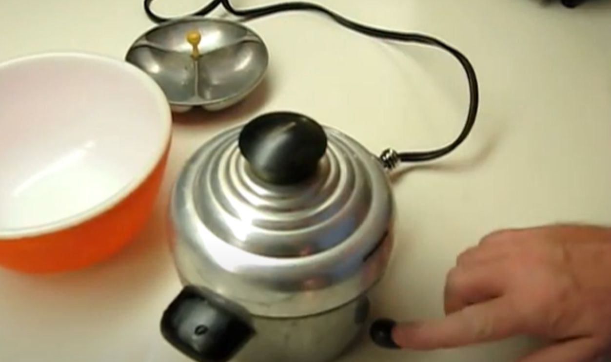 Electric Egg Cookers (Sunbeam, GE – 1950s–70s)