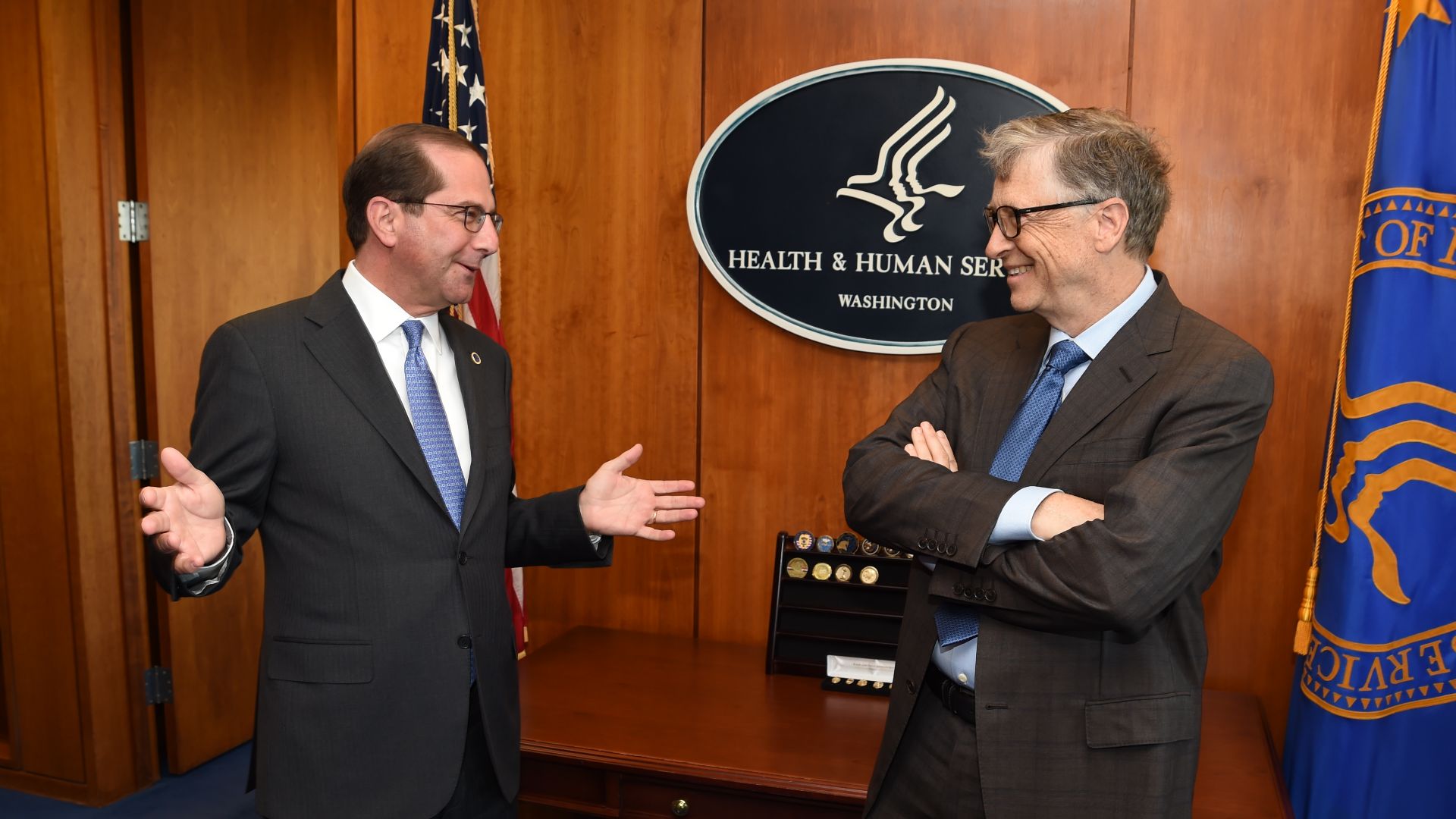 File:Secretary Azar and Bill Gates (2).jpg