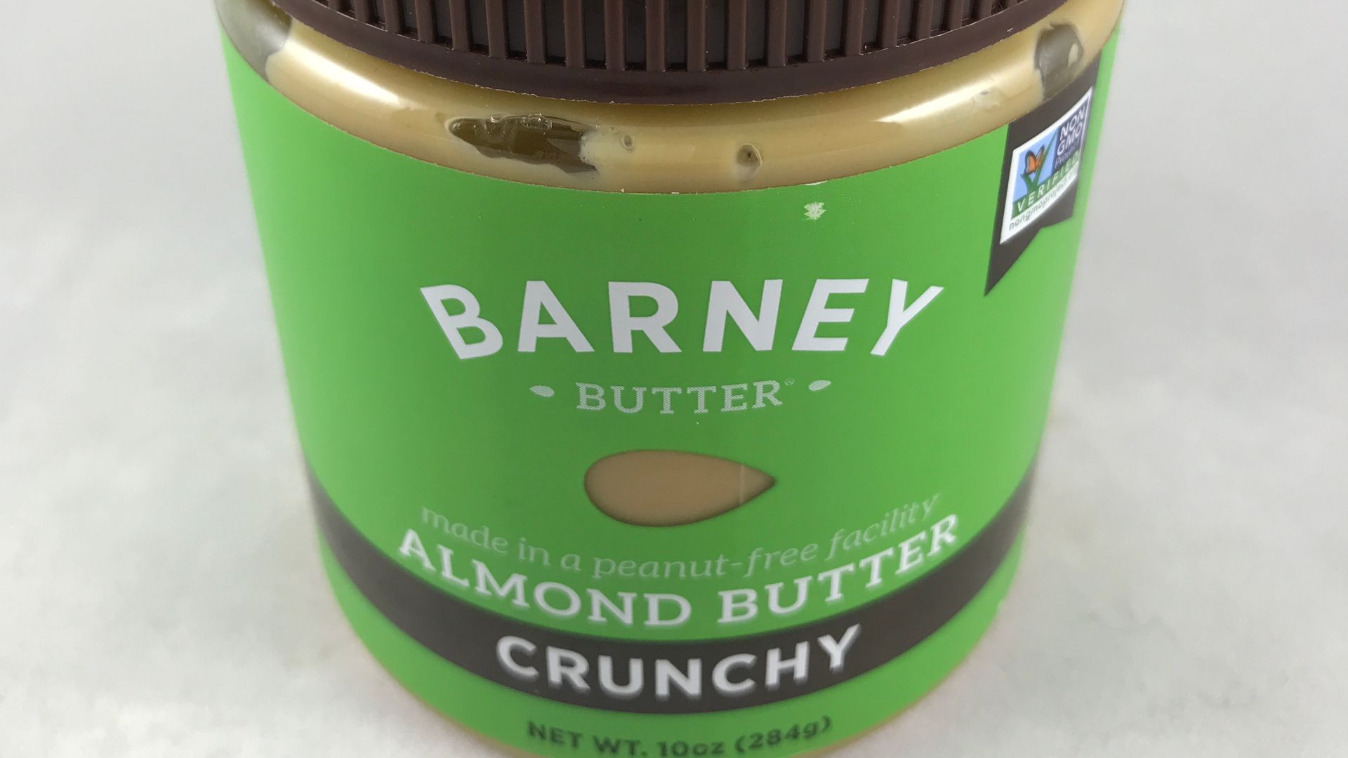 File:Barney Almond Butter, Crunchy, 10 oz jar.jpg