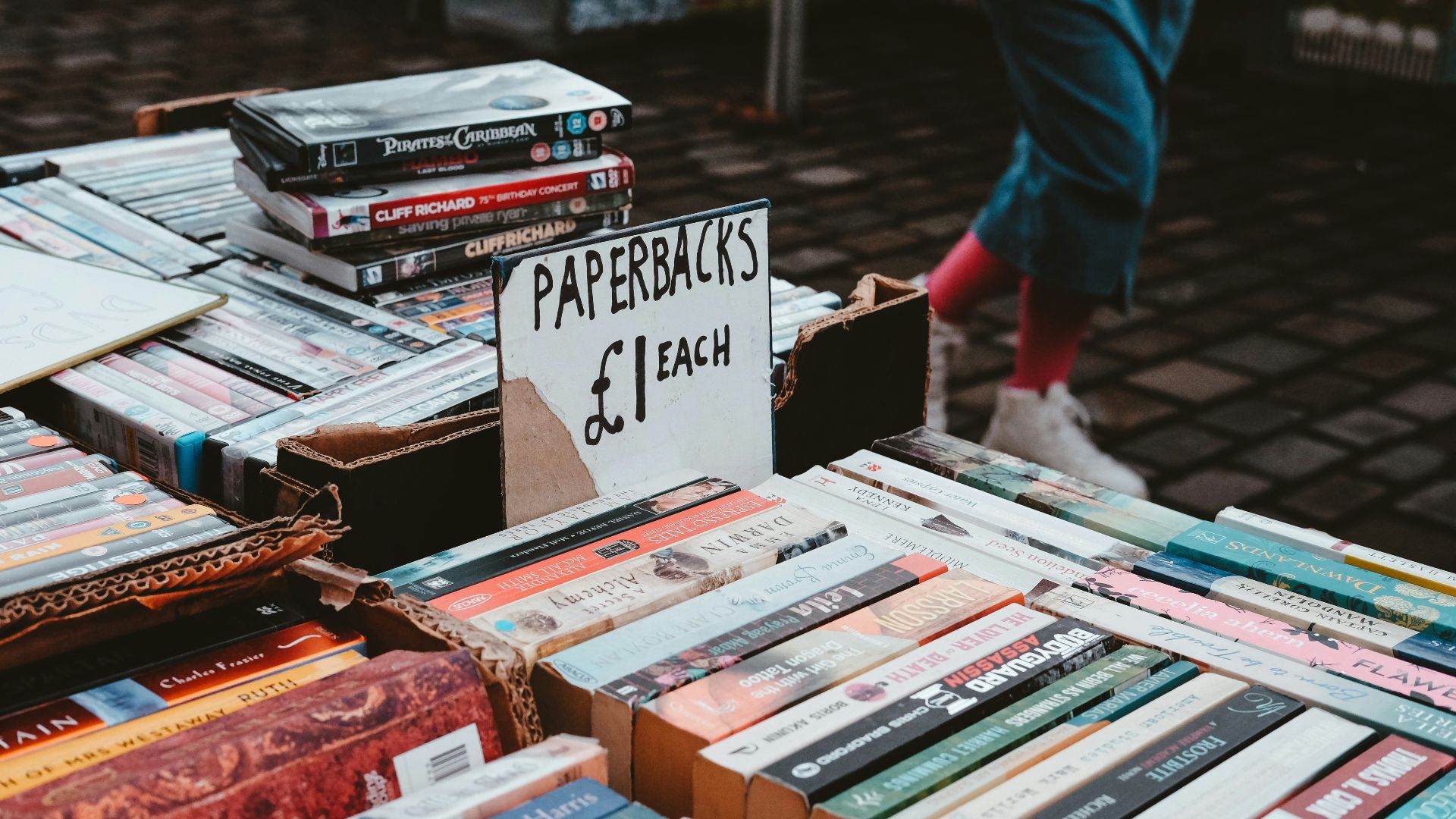 a pile of books sitting on top of a table