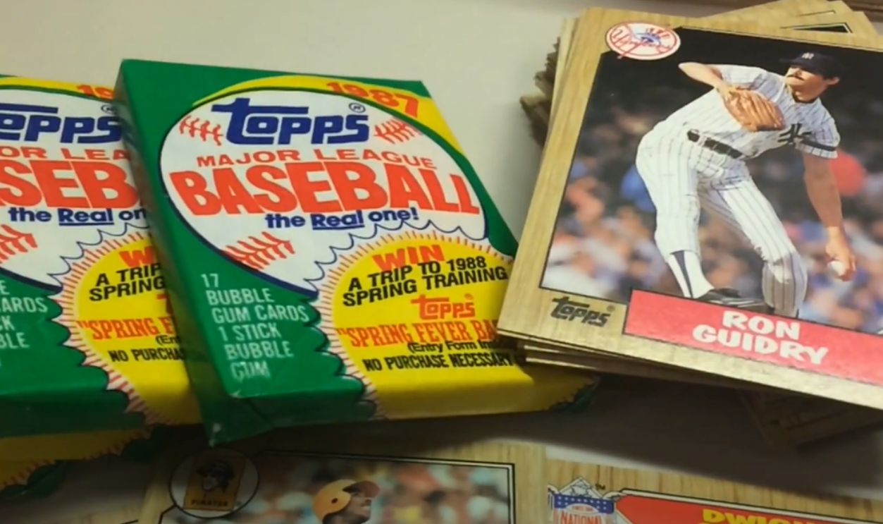 A Pack of Baseball Cards (With Gum!)