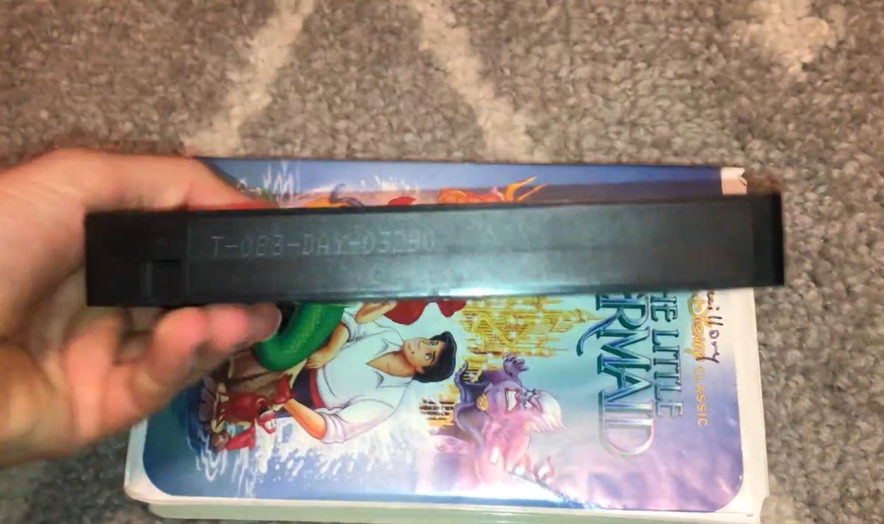 The Little Mermaid VHS