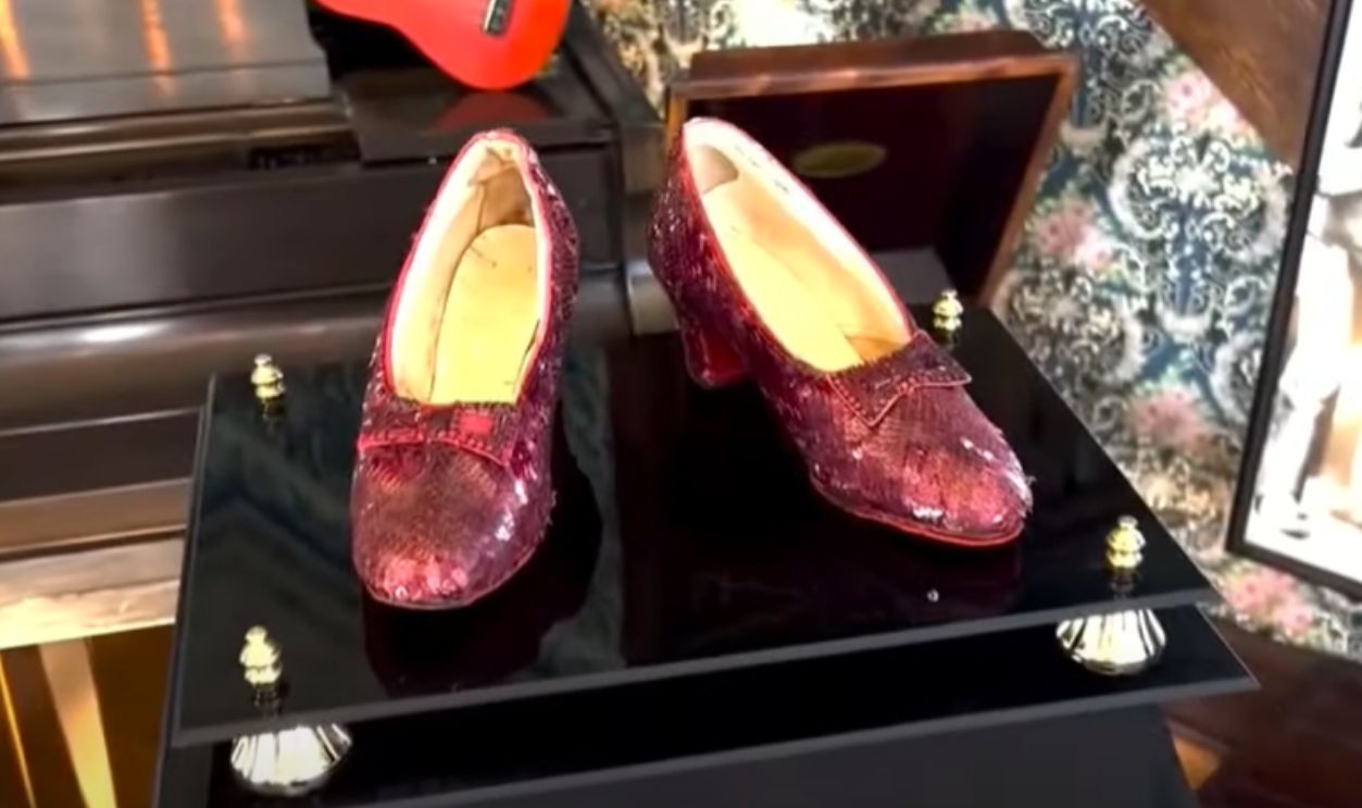 Dorothy’s Ruby Red Slippers–Cashing In