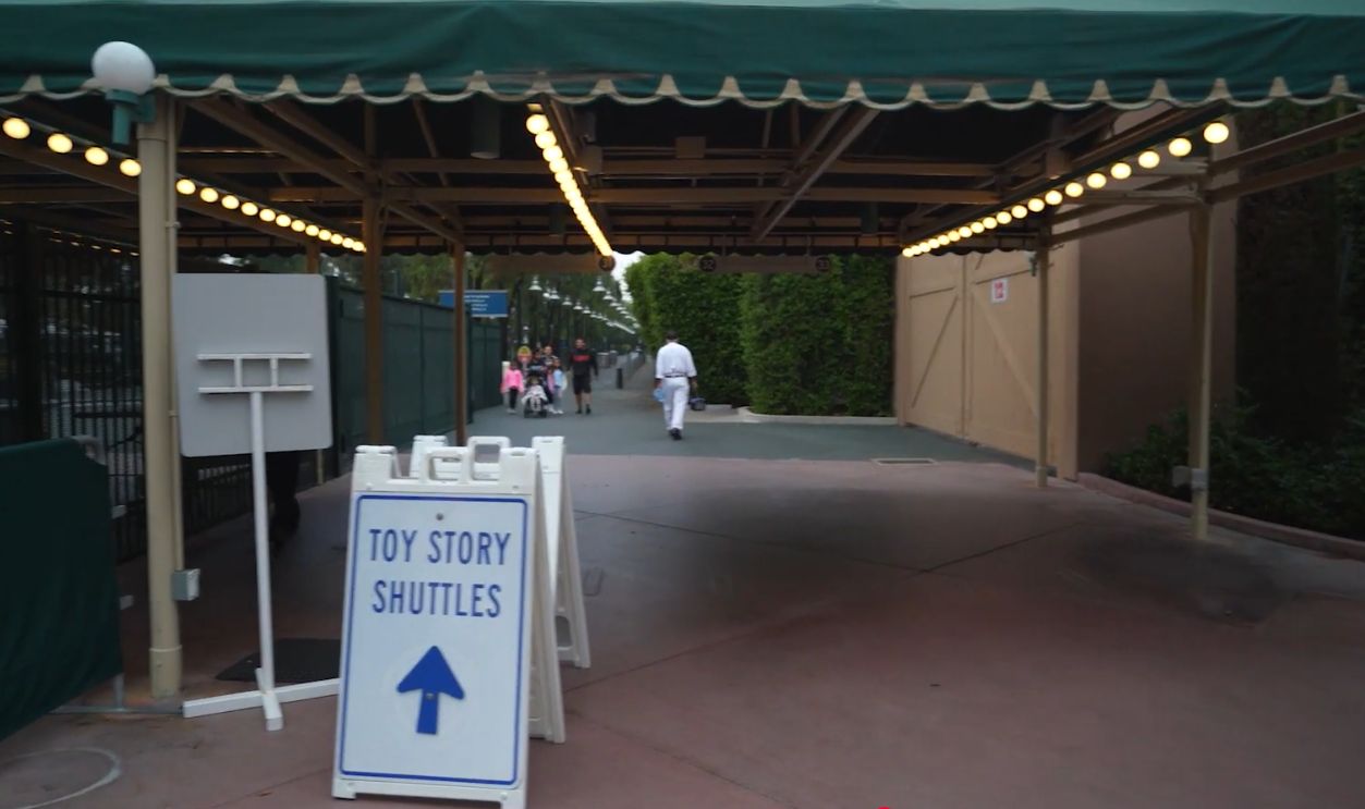 Disneyland Parking Sign