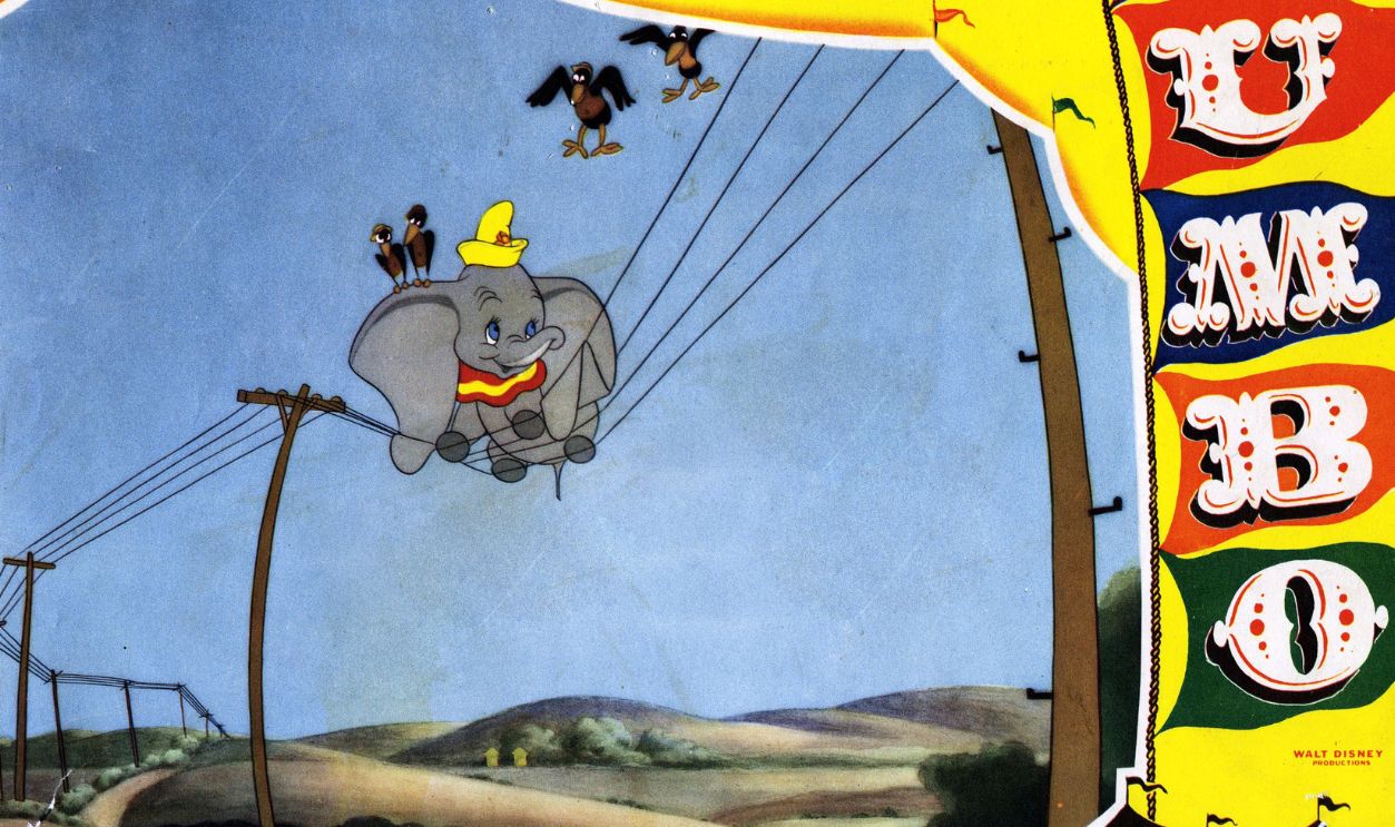 Dumbo, lobbycard, 1941. 