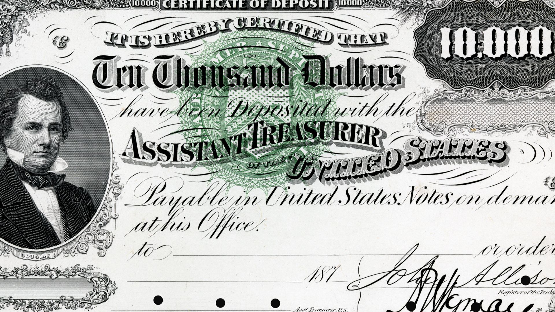 File:US-$10000-Certificate of Deposit-1875 (Proof).jpg