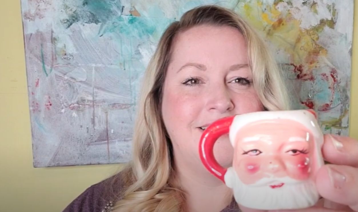 Ceramic Santa Mugs