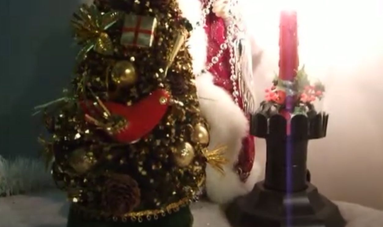 1960s Christmas Tree Music Boxes