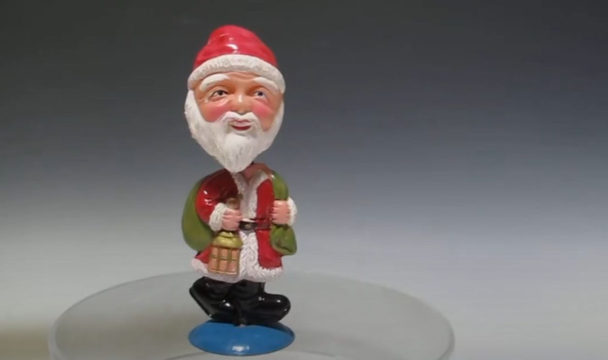 1930s–40s Celluloid Santa Figures