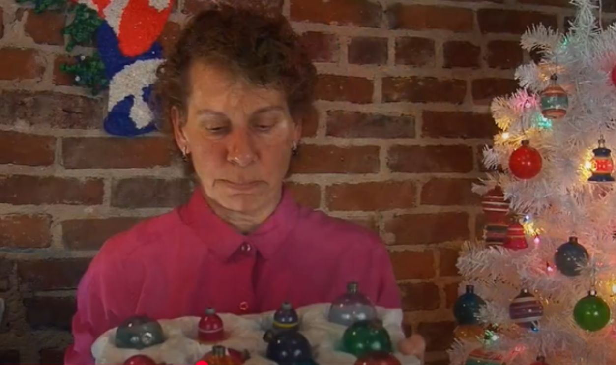 Shiny Brite Glass Ornaments