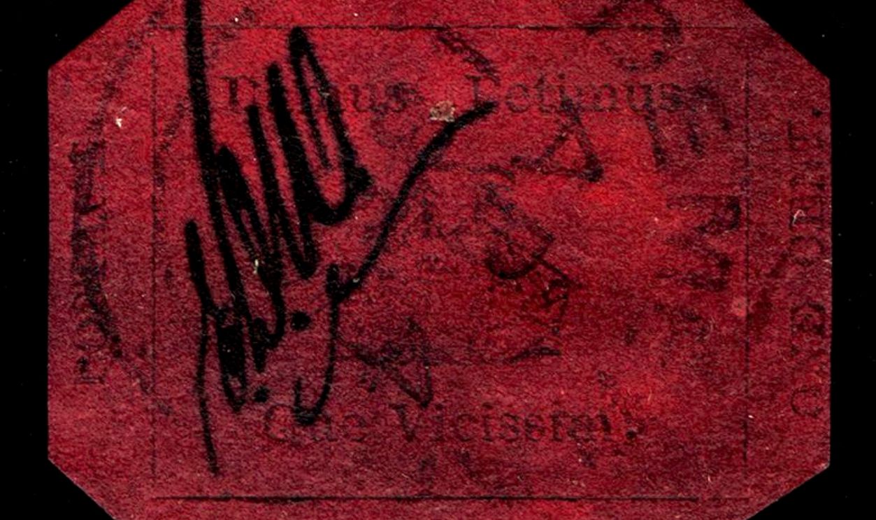 British Guiana 1 Cent Magenta, British Guiana, 1856—Value