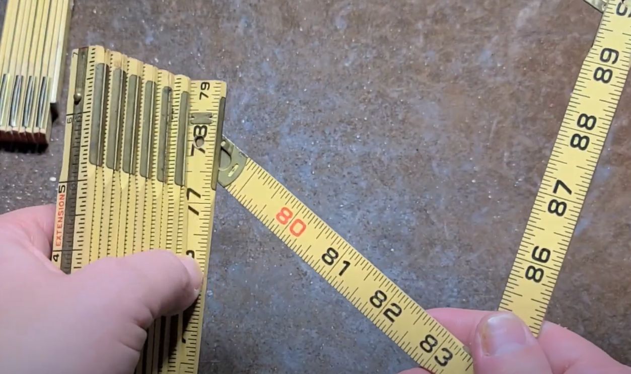 Lufkin Red End Folding Rule (Pre-1930)