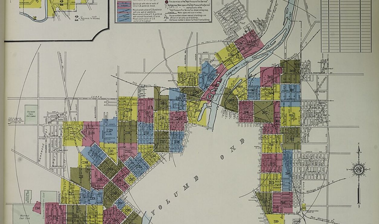 Sanborn Fire Insurance Map (Original Bound Volume)