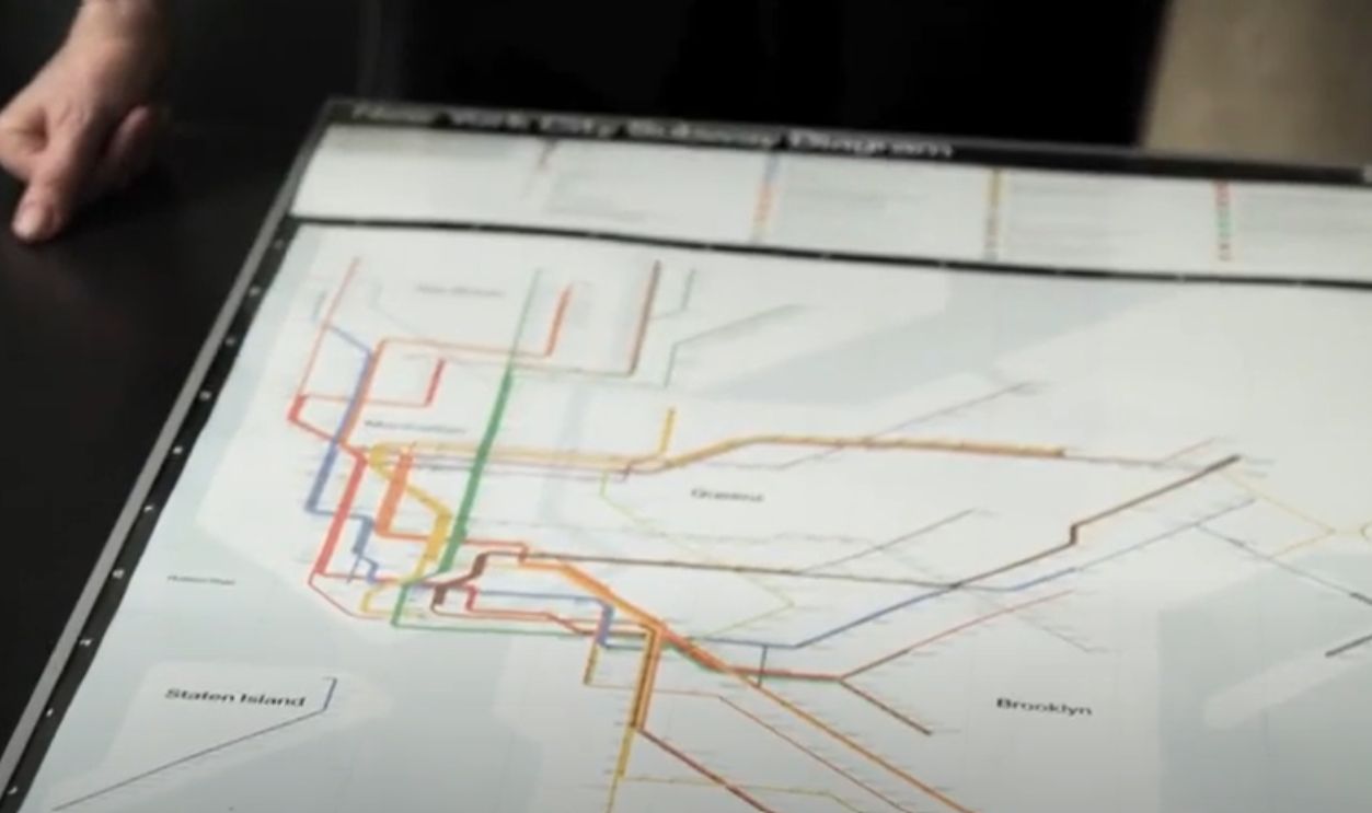 New York City Transit Map (1972)