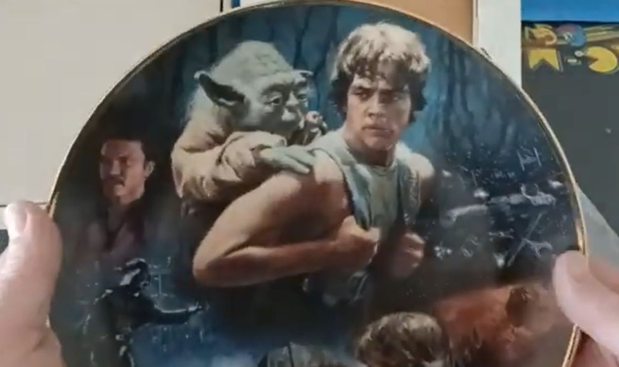 “Star Wars: A New Hope” Collector Plate by C.I.