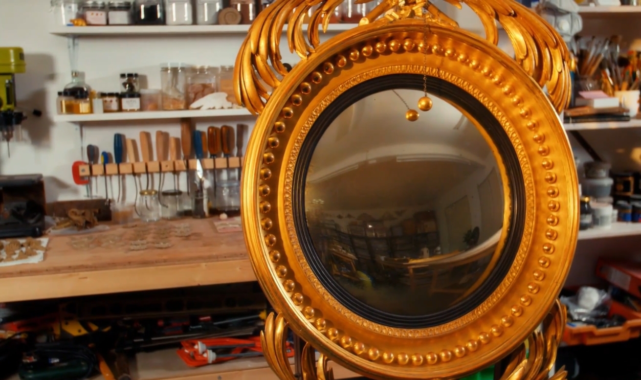 Georgian Giltwood Mirror (18th Century England)