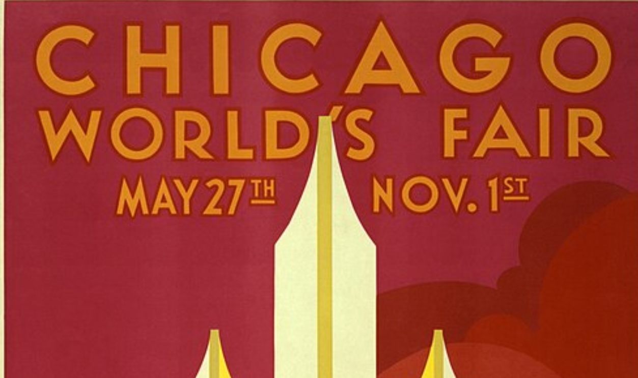 1933 Chicago World’s Fair Matchbook