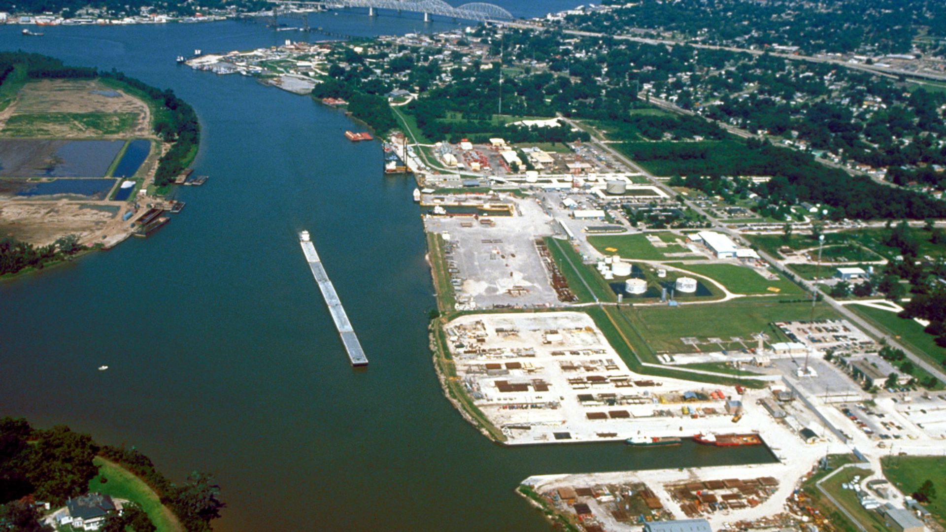 File:Morgan City Louisiana aerial view.jpg