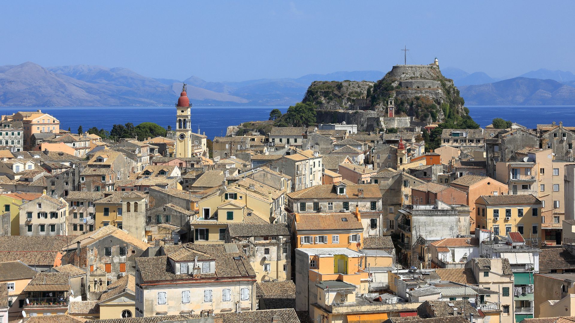 File:The Old Fortress and the Old Town of Corfu 2 - September 2017.jpg