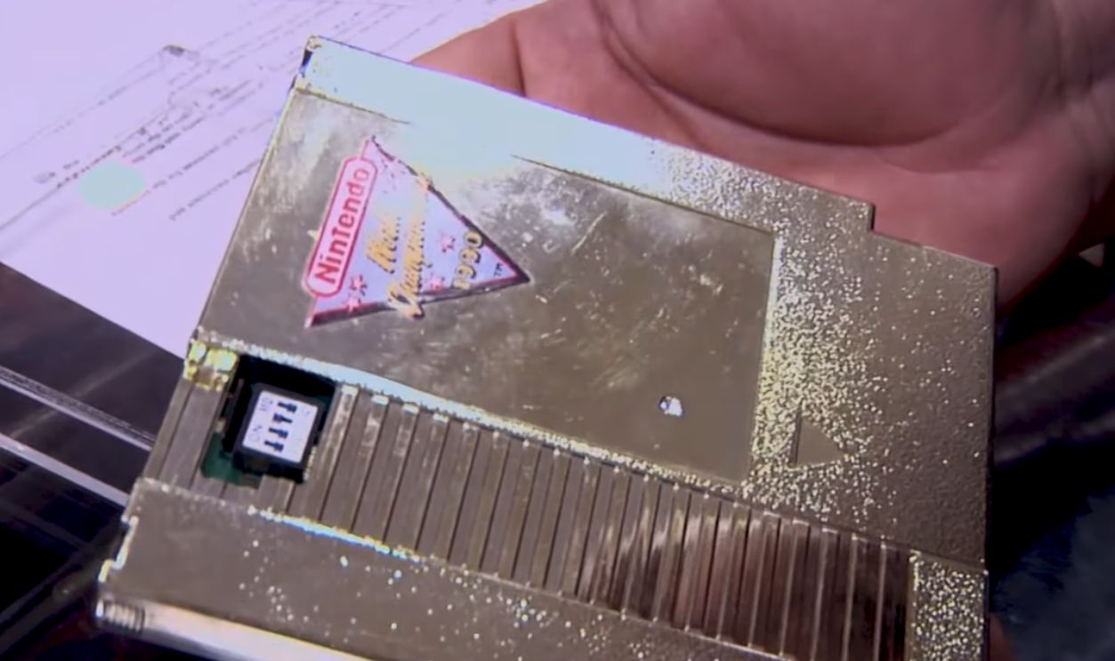 Nintendo World Championships Gold Cartridge (1990)