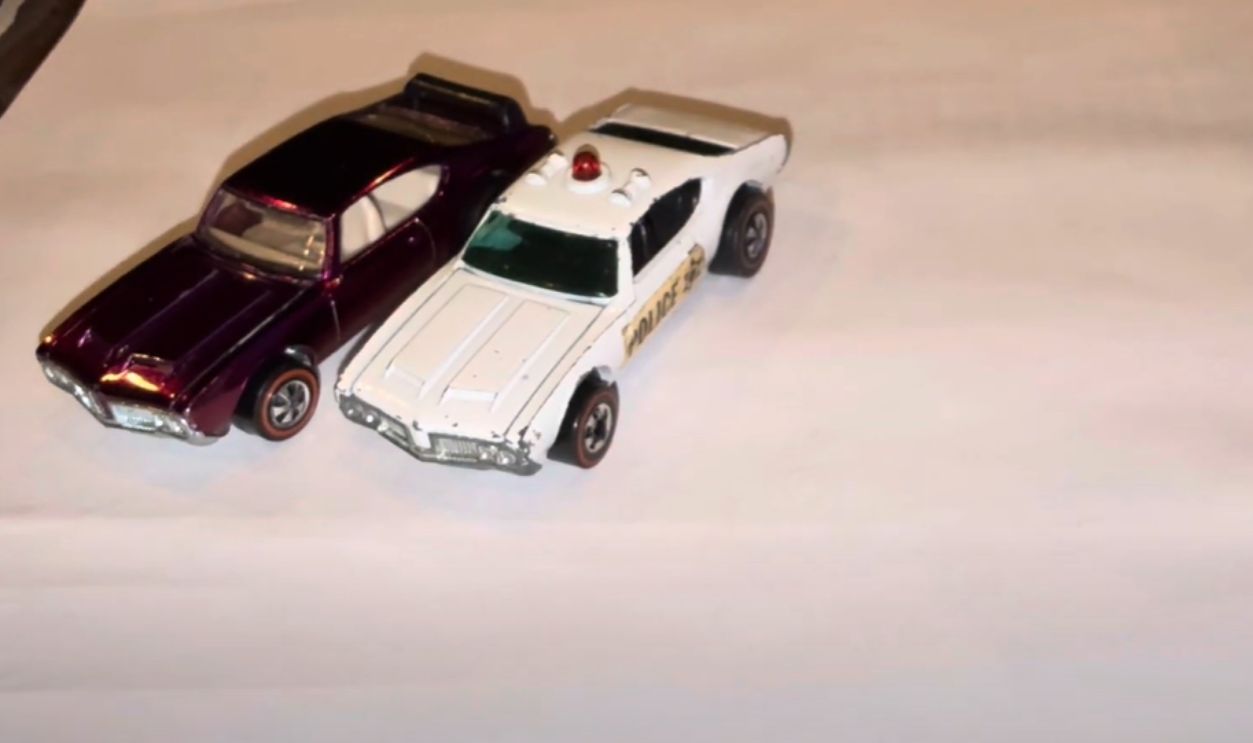 1971 Red Olds 442 With Black Interior