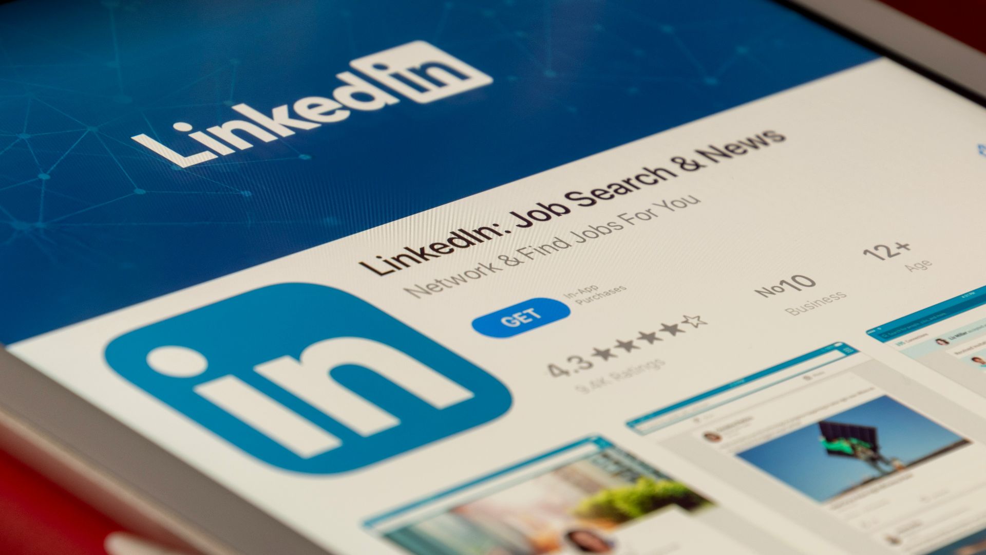 white and blue labeled box