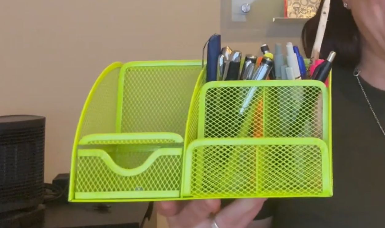 Mesh Desk Organizer