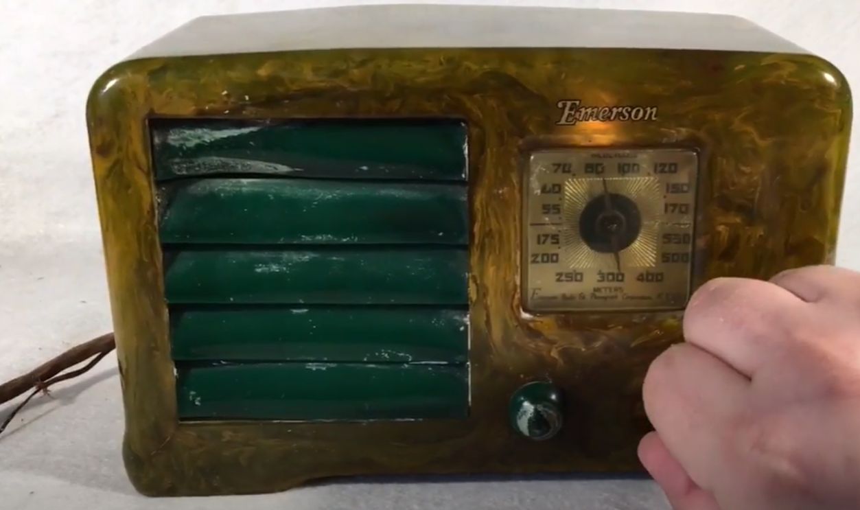 Emerson Translucent-Color Catalin Sets (1940s)