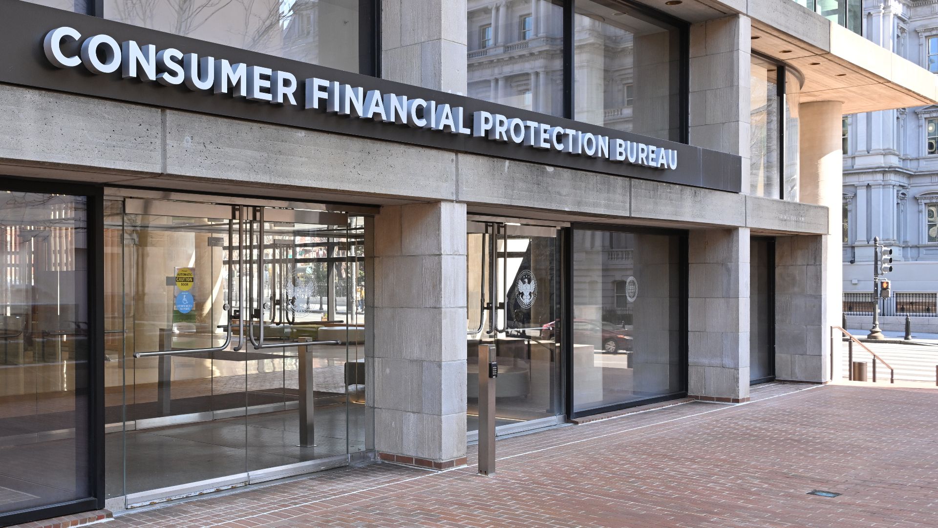 File:CFPB Consumer Financial Protection Bureau entrance Washington DC 2025-02-10 11-14-45.jpg
