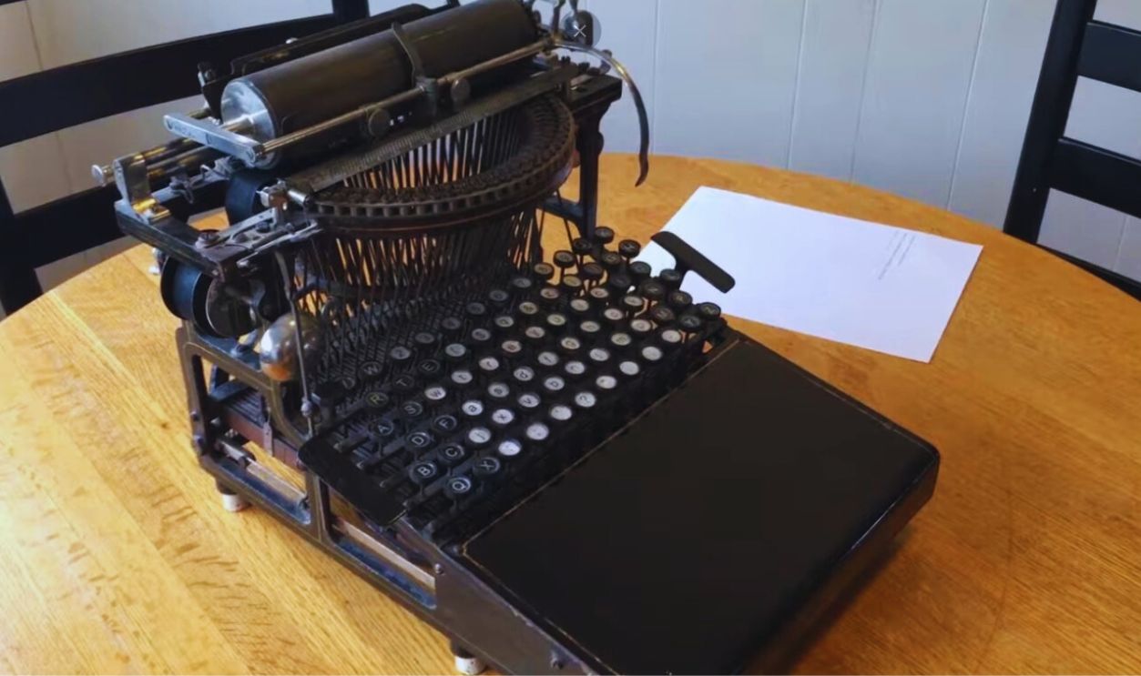 1887 Caligraph No 2 Typewriter