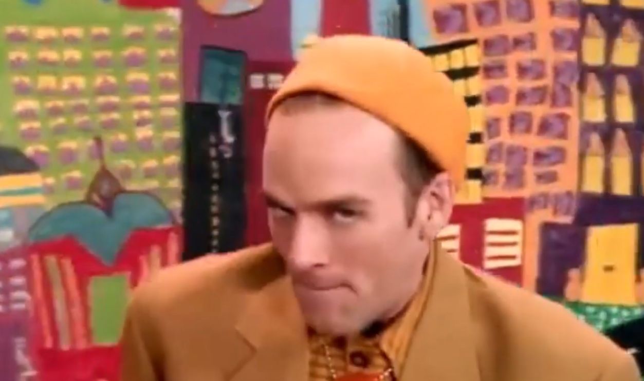 Screenshot from Shiny Happy People (1991) 