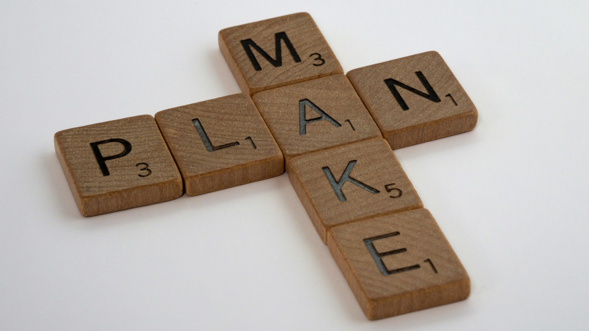 brown wooden blocks on white surface