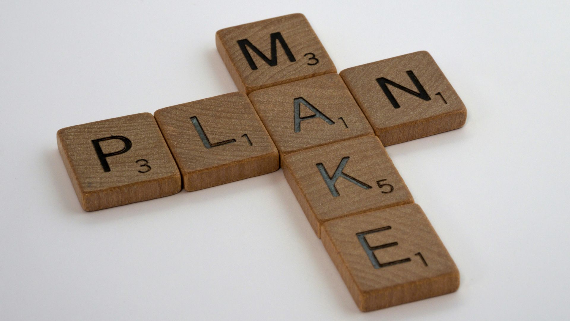 brown wooden blocks on white surface
