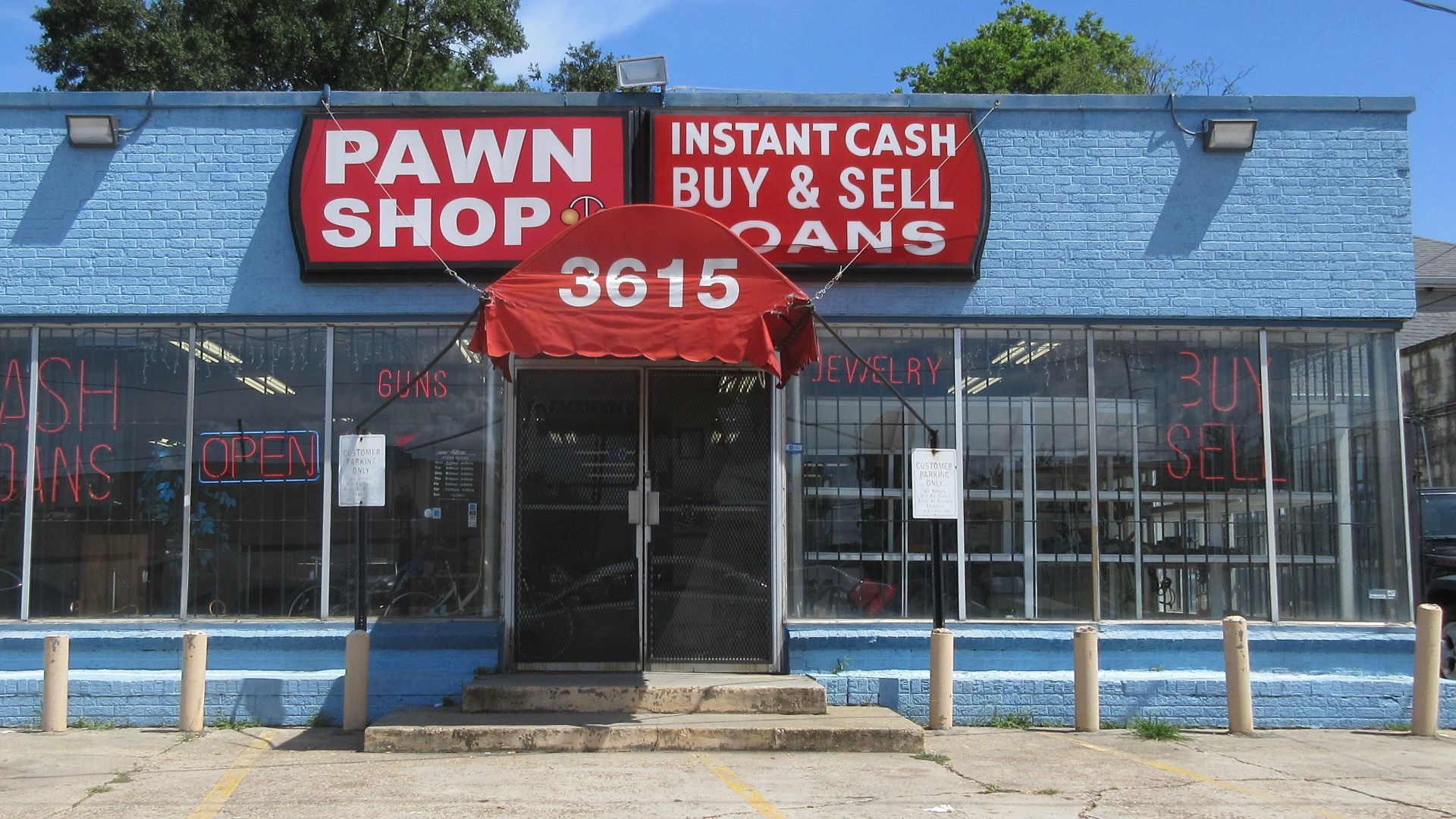 File:Pawn Shop Instant Cash - Airline Highway, Metairie, Louisiana, August 2021.jpg