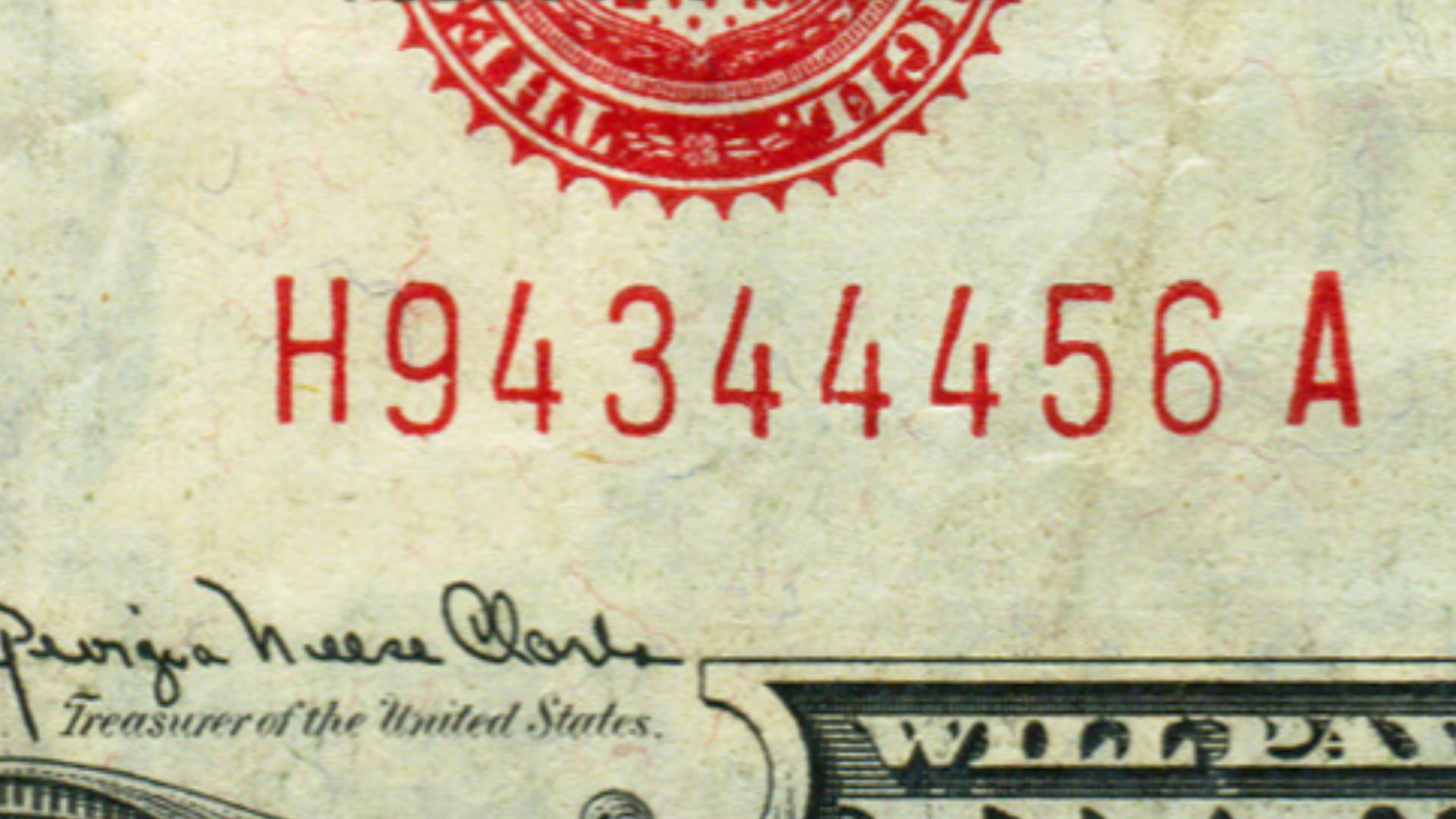 File:Serial number on five dollar bill.jpg