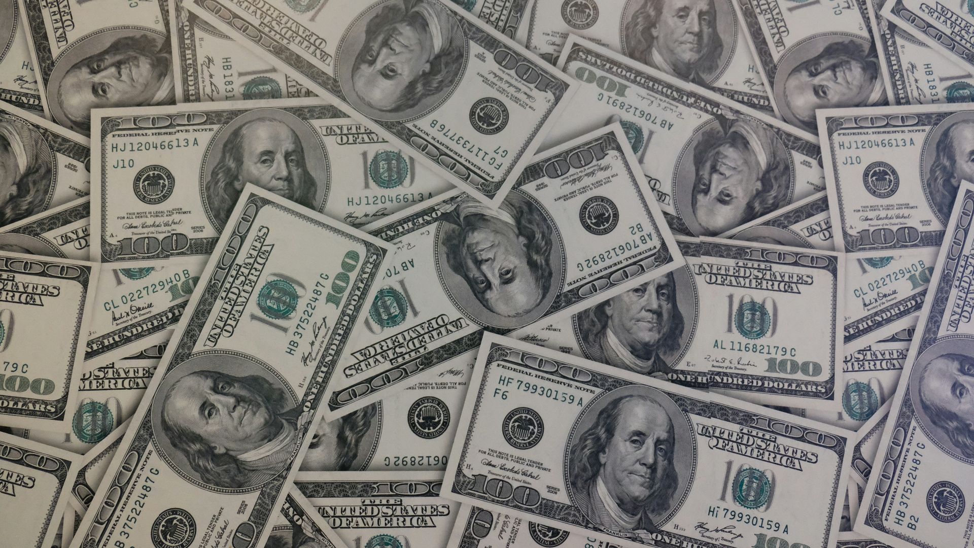 100 U.S. dollar banknote lot