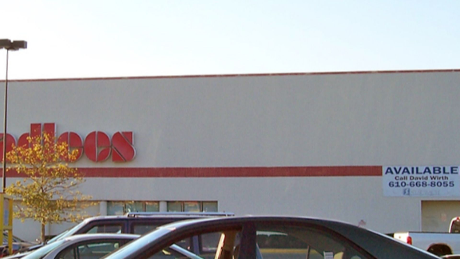 This is a vacant Bradlees in West Deptford, NJ.