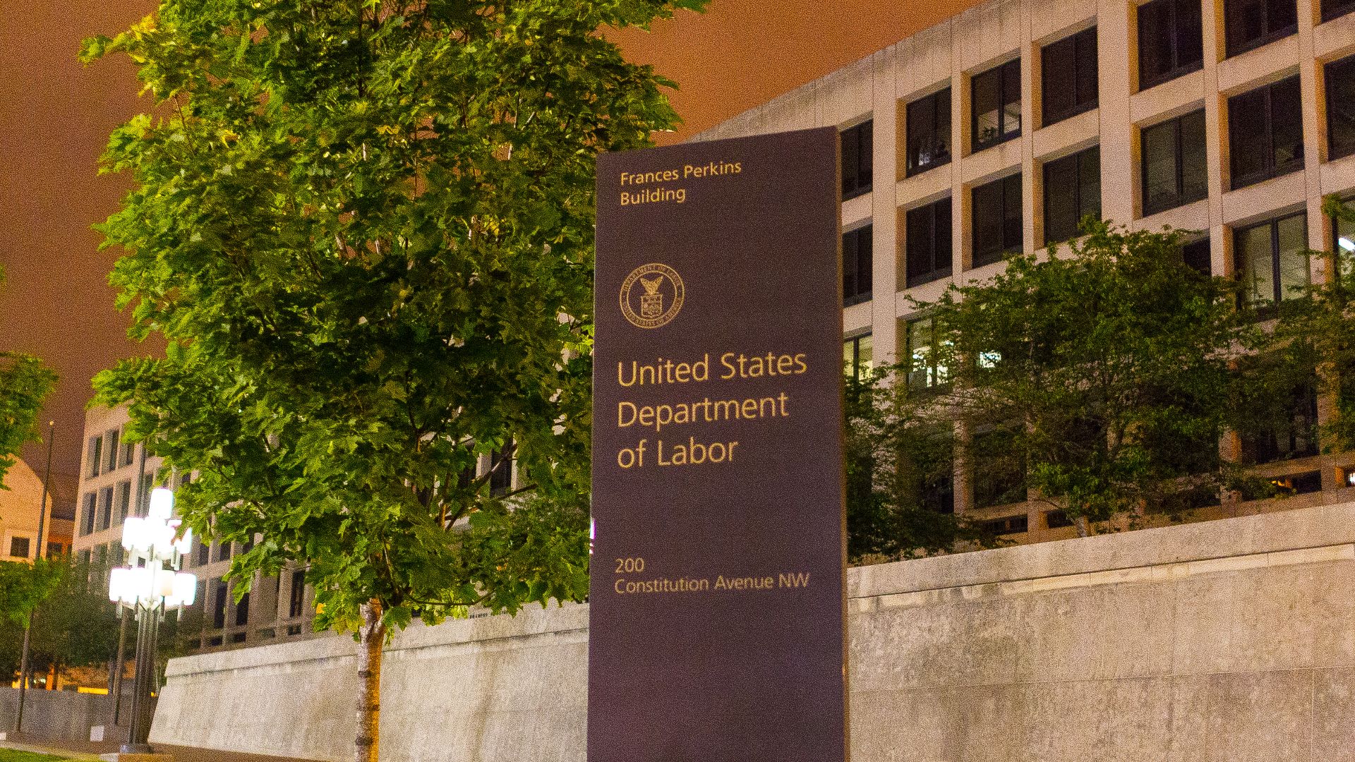 Washington, DC –    Frances Perkins Building
Official Department of Labor Photograph***
Photographs taken by the federal government are generally part of the public domain and may be used, copied and distributed without permission. Unless otherwise noted,
