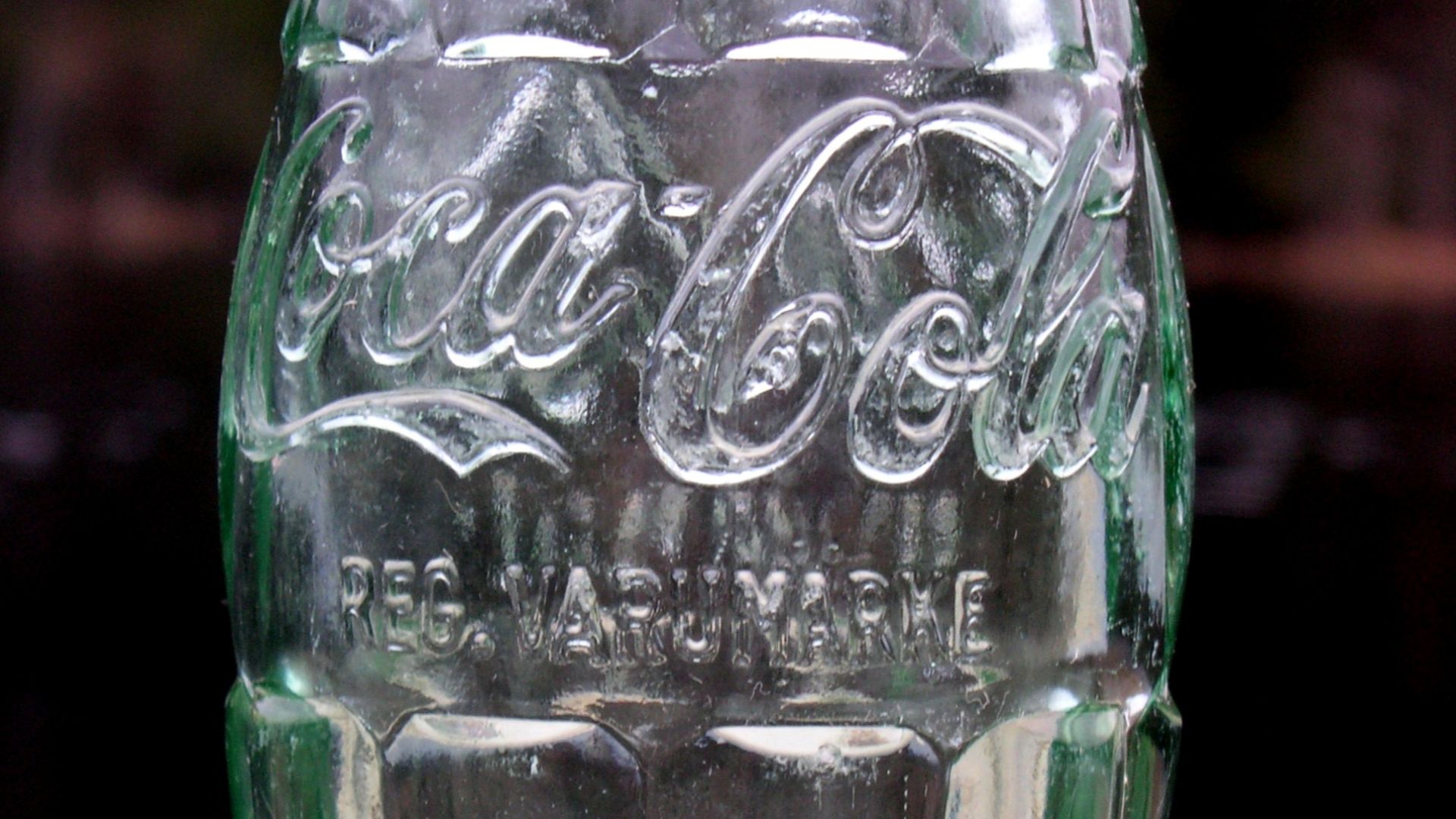 Coca Cola bottle from Sweden 1950s