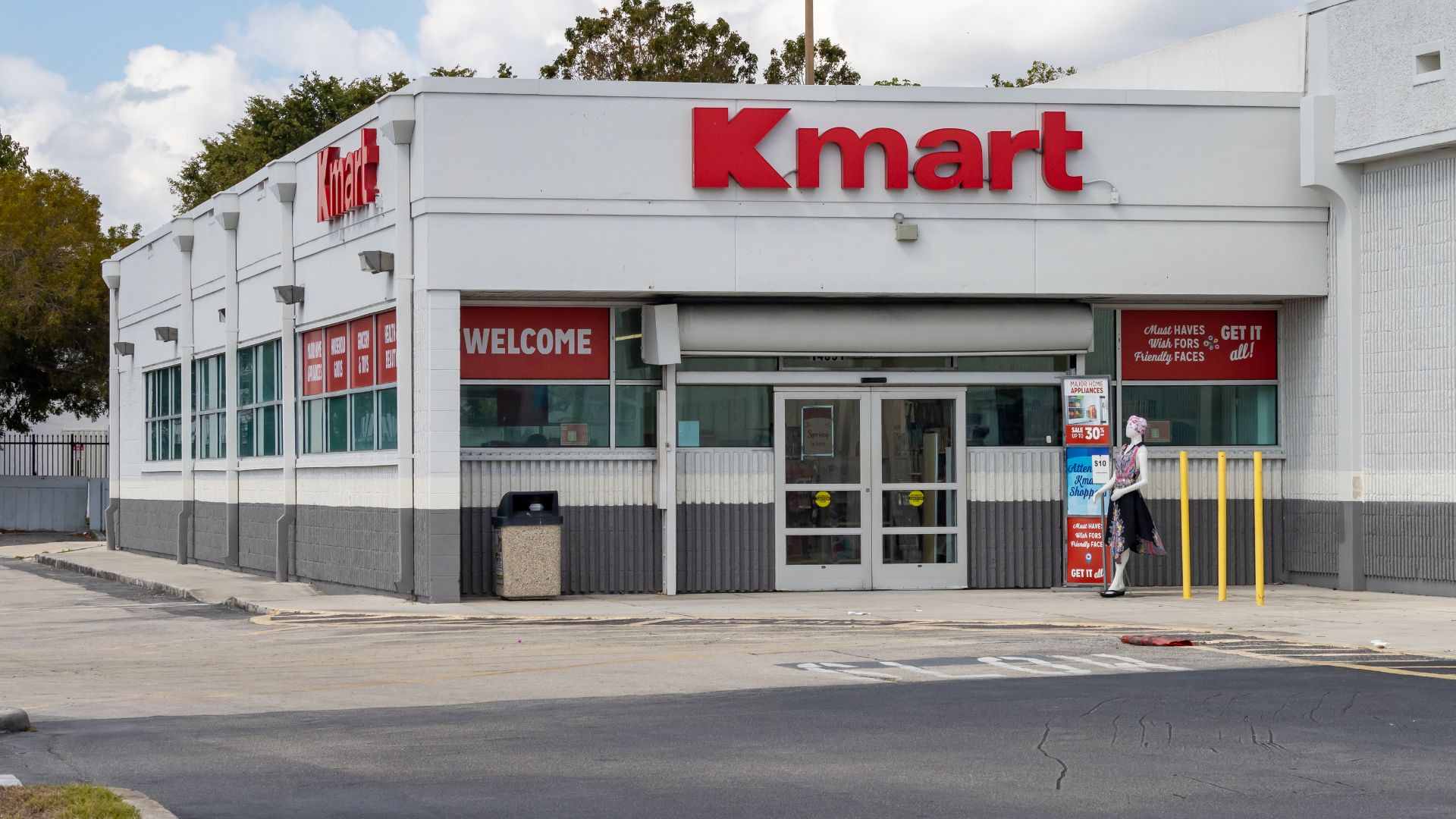 Located on Kendal Drive in Miami-Dade, Florida, this is the last remaining Kmart in the continental United States. This picture shows it after downsizing and moving the entire store into the area of its former garden center.