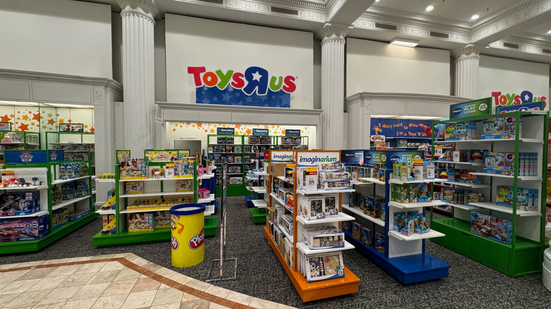 Toys R Us department in Macy's Center City Philadelphia